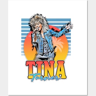 legends tina turner queen rock n roll Posters and Art